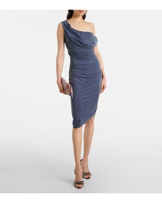 Vivienne Westwood Blue Ginnie Mini Dress