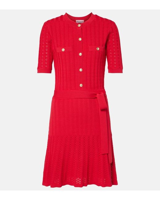 Rebecca Vallance Red Lucy Mini Dress