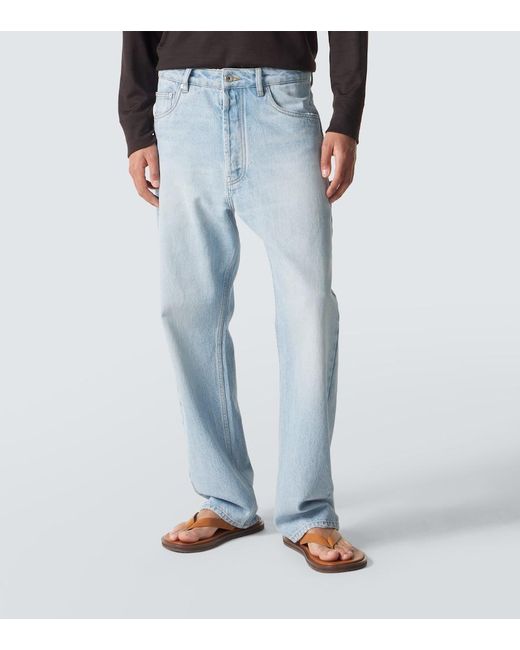 Studio Nicholson Blue Riso Straight Jeans for men