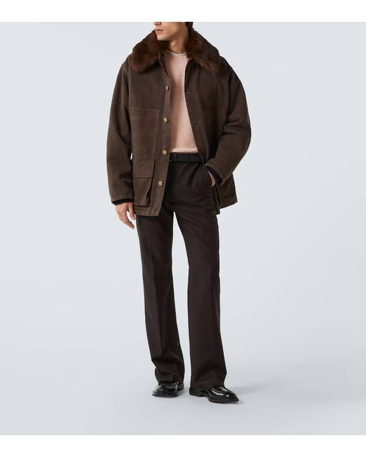 Prada Natural Virgin Wool Sweater for men