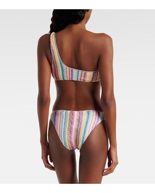 Missoni White Zigzag Bikini