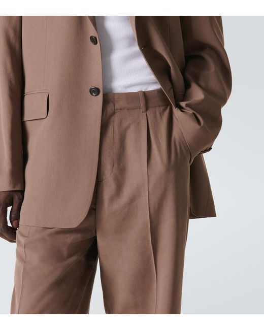 Our Legacy Brown Borrowed Wide-leg Pants for men