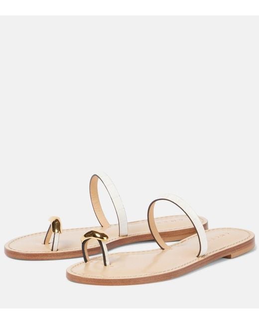 Amanu Natural Kibera Leather Sandals
