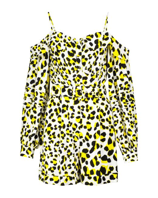 Diane von Furstenberg Synthetic Susanna Leopard-print Crêpe Jumpsuit in ...