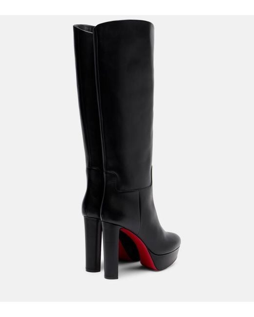 Stivali Loo 130 di Christian Louboutin in Black