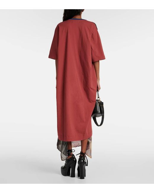 ◆VIVIENNE WESTWOOD NEW最新作◆キス スウィング ドレス◆Brown 亡きヴィヴィアンに捧ぐ「アンドレアス・クロンターラー フォー