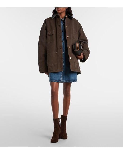 Prada Brown Suede Ankle Boots