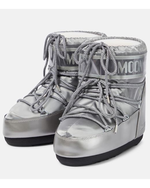 Moon Boot Gray ® Icon Low Glance Boot