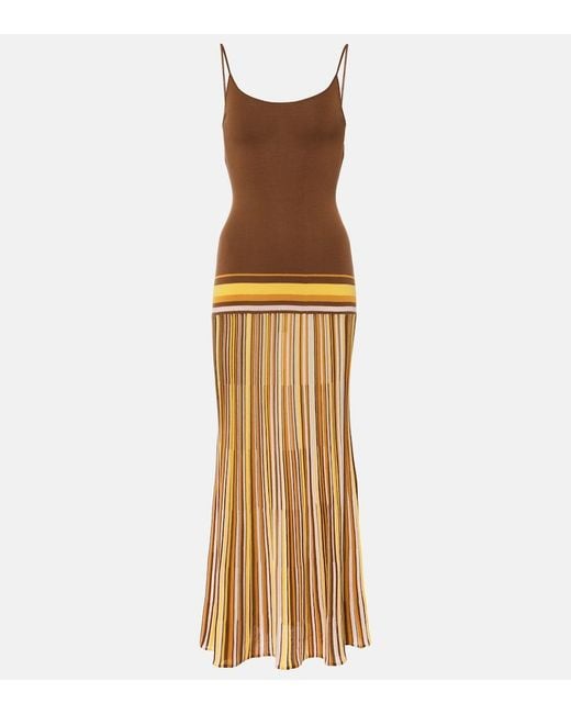 citara maxi dress Citara Maxi Dress Pale Blue Stripe