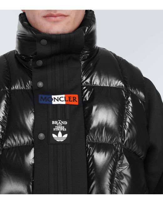 Moncler Genius Black X Adidas Bozon Puffer Vest for men