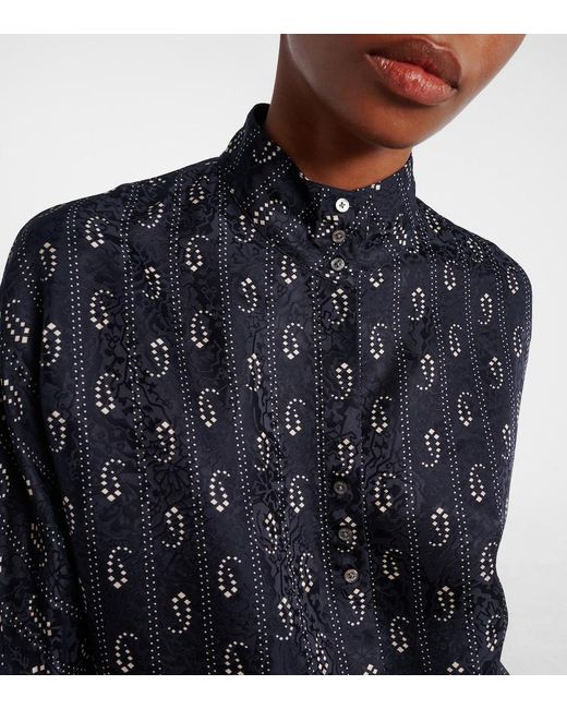 Shirts Tory Burch de color Blue