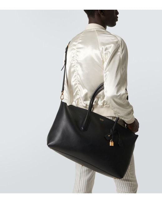 Tom Ford Tote Bag Alexander East West Aus Leder in Black für Herren