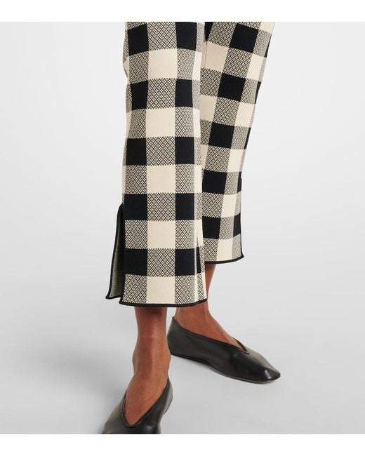 Posse Multicolor Pippa Checked Flared Pants