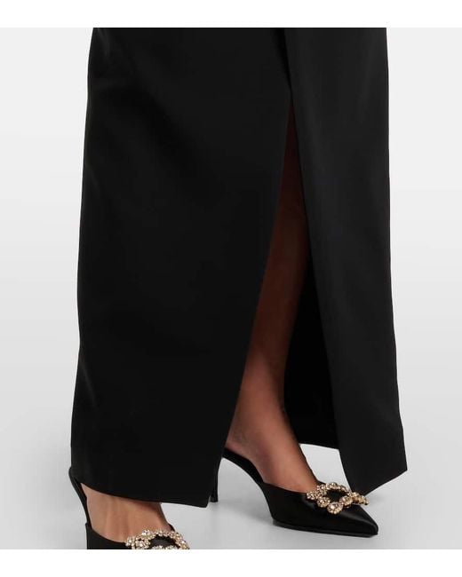 Abito Lungo Kristian di Ralph Lauren in Black