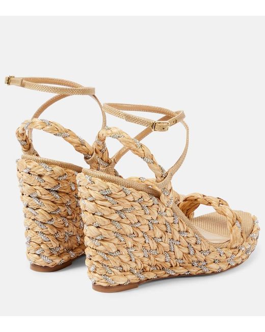 Costiera 120 Crystal Wedge Sandal