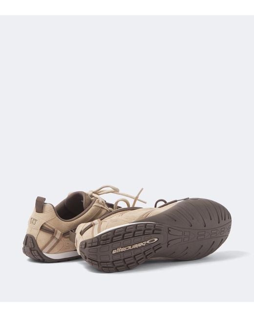 Balenciaga Natural Radar Velvety Sneakers for men