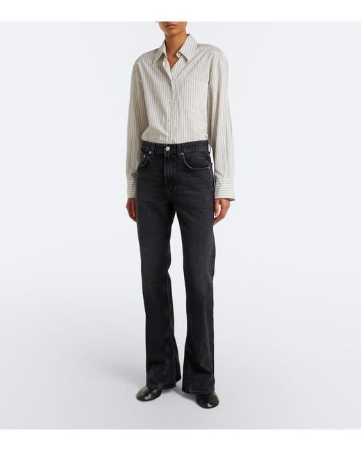 Agolde Black Kick Boot Bootcut Jeans