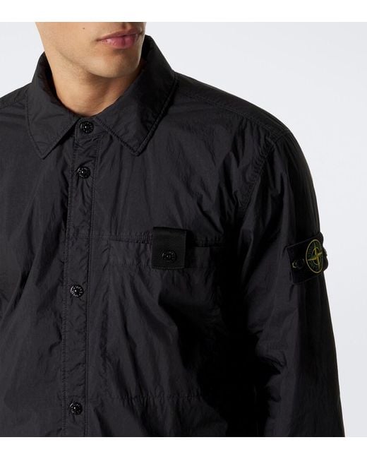 Stone Island Black Compass Jacket for men