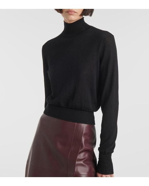 Joseph Black Cashair Cashmere Turtleneck Sweater