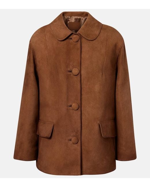 Prada Brown Suede Jacket
