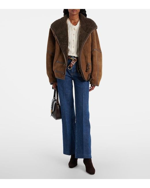 FRAME Blue Straight Jeans Refined Saturn