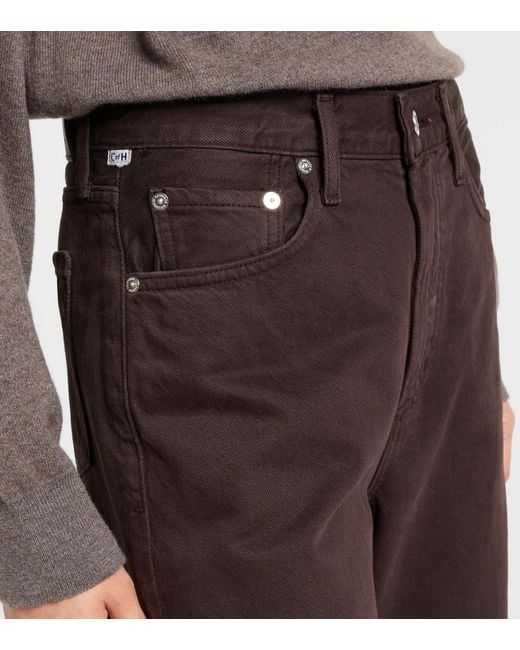 Jeans Barrel Miro Con Stampa di Citizens of Humanity in Natural