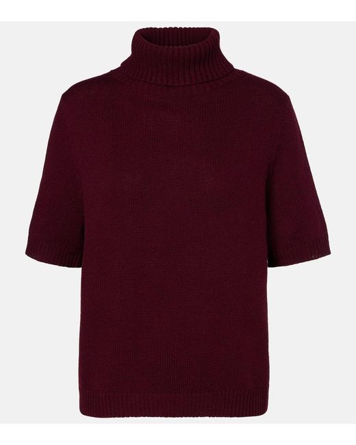 Jardin Des Orangers Red Pullover Aus Wolle Und Kaschmir