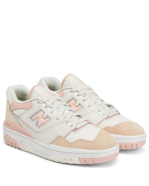 New Balance Court 550 Leather Sneakers Lyst New Balance Court 550 Leather Sneakers Lyst
