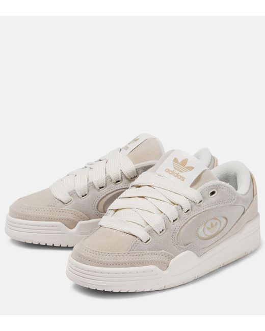 adidas Adi2000 X Suede Sneakers in White | Lyst