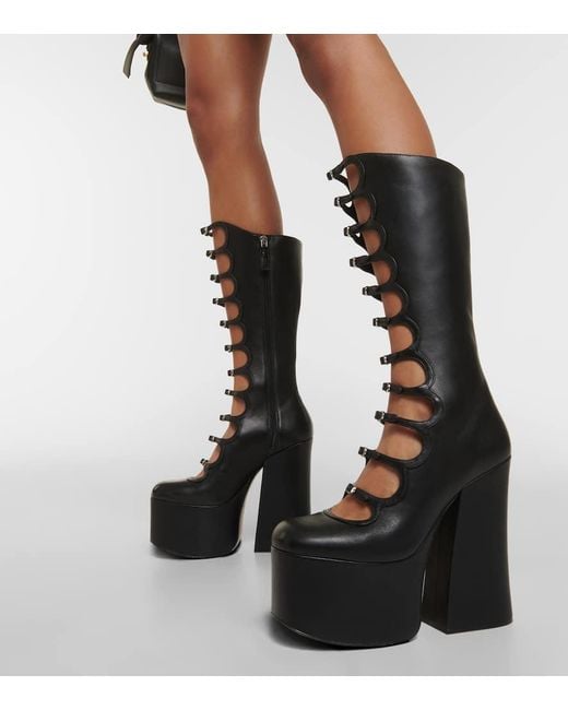 marc jacobs knee high boots