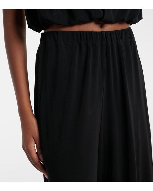 Adriana Degreas Black Balloon Pants