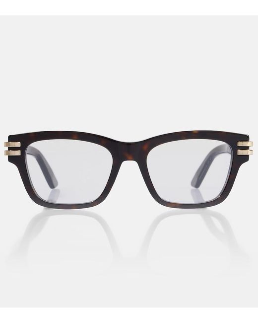 Dior Brown Eckige Brille Cdioro S2I