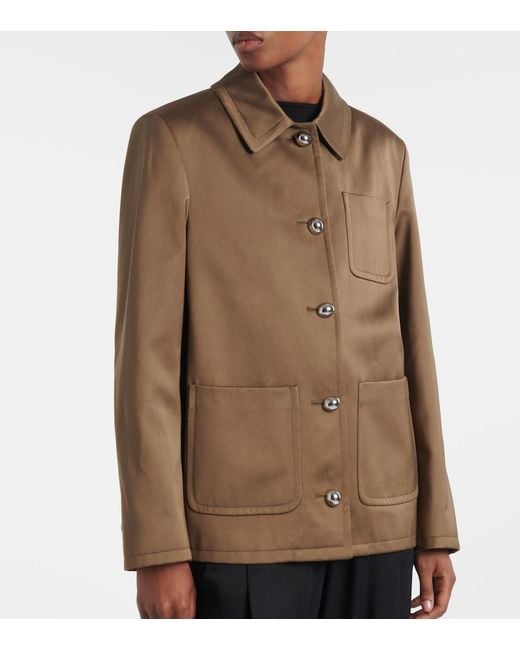 Altuzarra Brown Bart Single-Breasted Jacket
