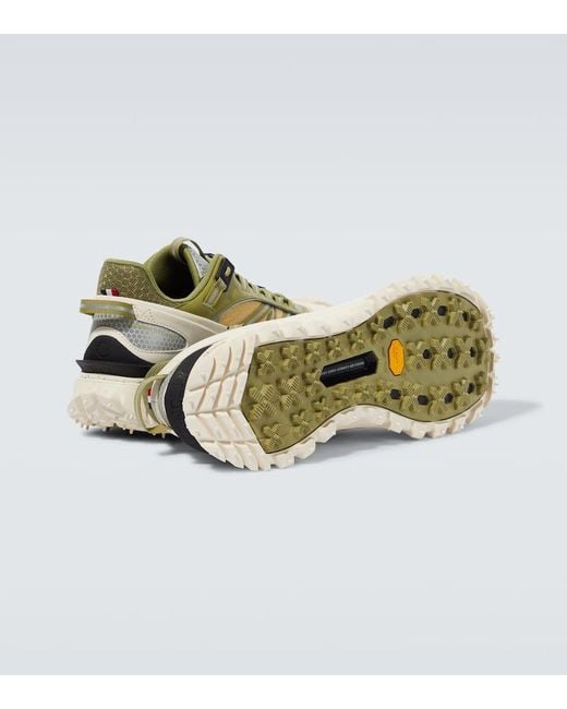 Moncler Sneakers Trailgrip mit Leder in Natural für Herren