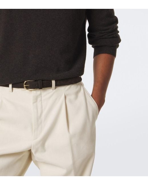 LeKasha Black Colmar Cashmere Sweater for men