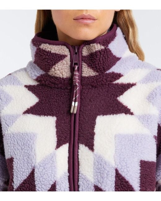 The Upside Multicolor Harlow Teddy Sweatshirt
