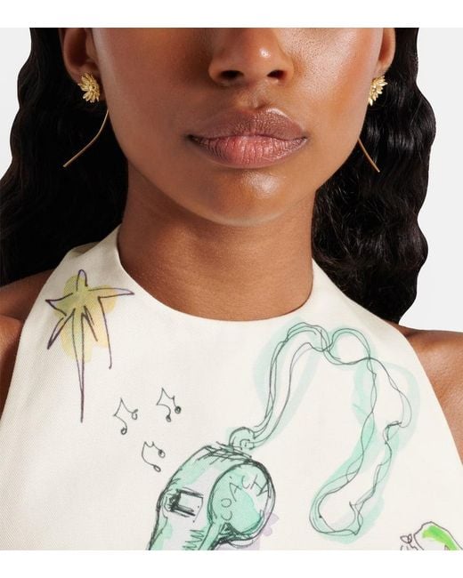 Pendientes Team Spirit Daisy ALÉMAIS de color White