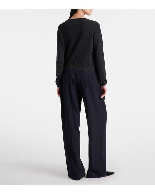 Jardin Des Orangers Black Cardigan Aus Kaschmir
