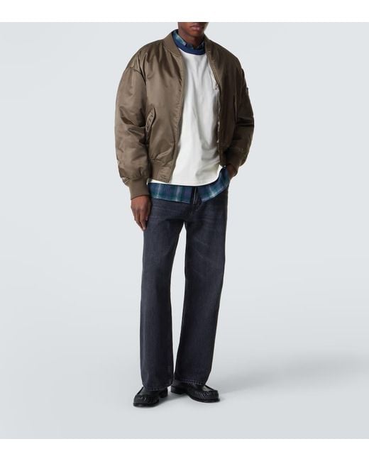 AMI Blue Ami De Cour Cotton Jersey T-Shirt for men