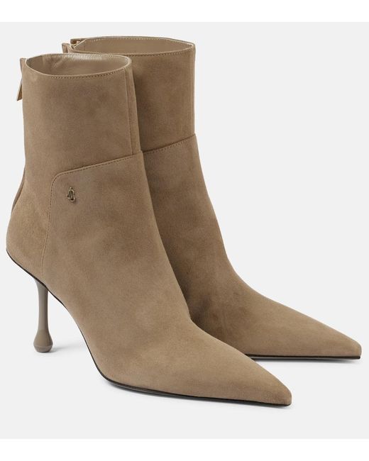 Bottines Cycas 80 En Daim Jimmy Choo en coloris Brown