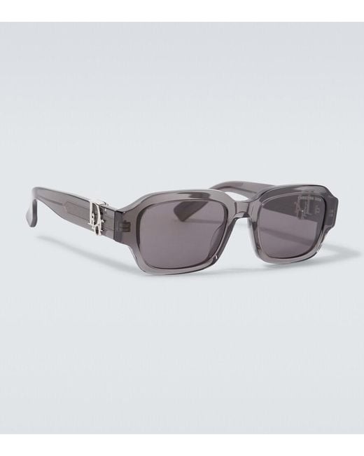 Dior Gray Dior Oblique S2I Rectangular Sunglasses for men