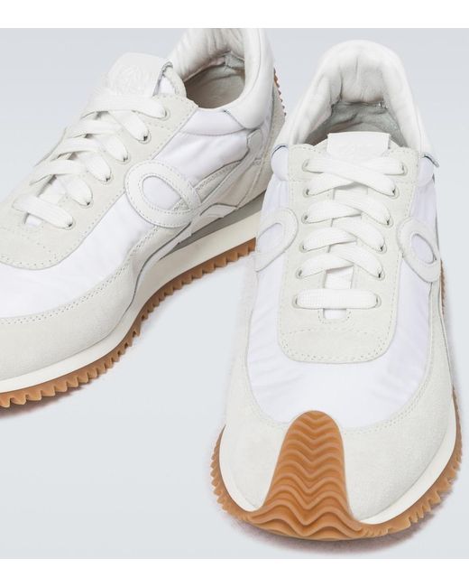 Loewe White Flow Runner Sneakers for men