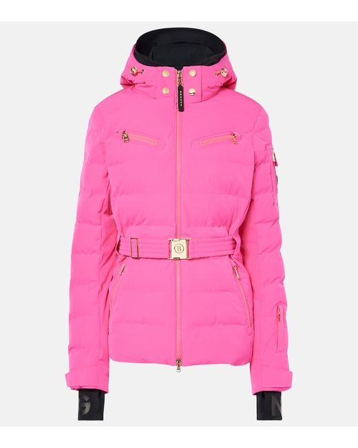 Bogner Pink Ellya Belted Ski Jacket