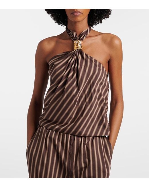 Top di JACQUES WEI in Brown