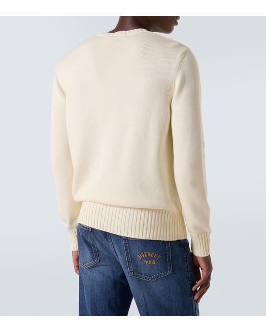 Givenchy Natural Paris Cotton Sweater for men