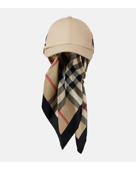 Mens burberry hat clearance and scarf set