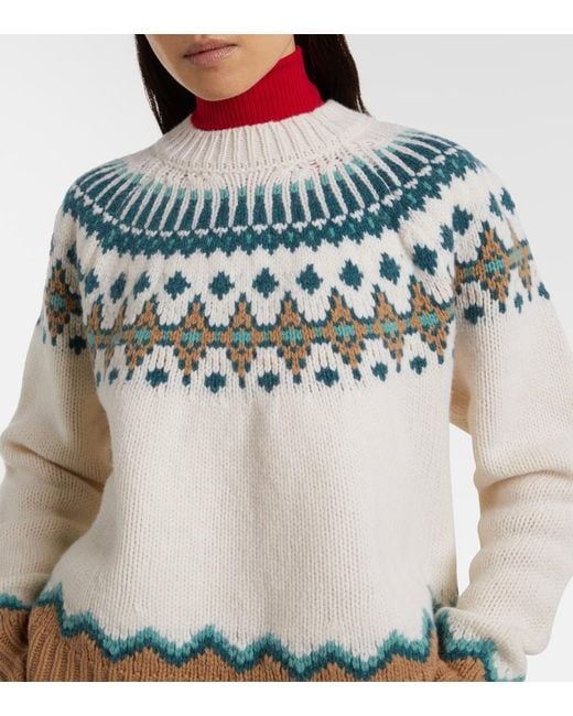 Pullover Sweet Winter di Alanui in Natural