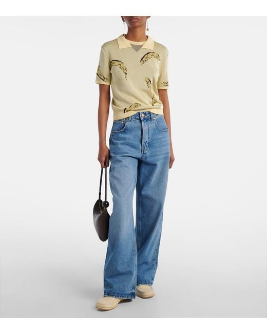 Jacquemus Natural Batto Leather Boat Shoes