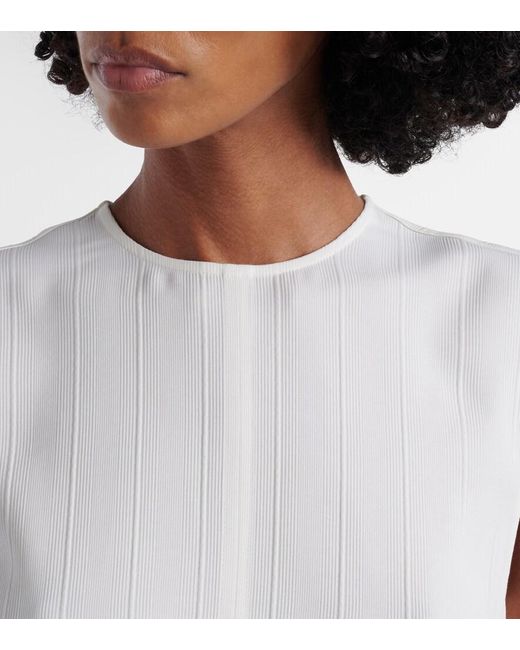 Totême  White Striped Top