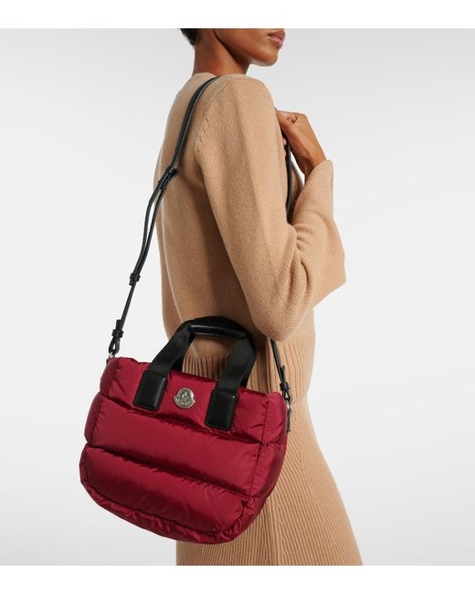 Moncler Red Tote Bag Caradoc Mini
